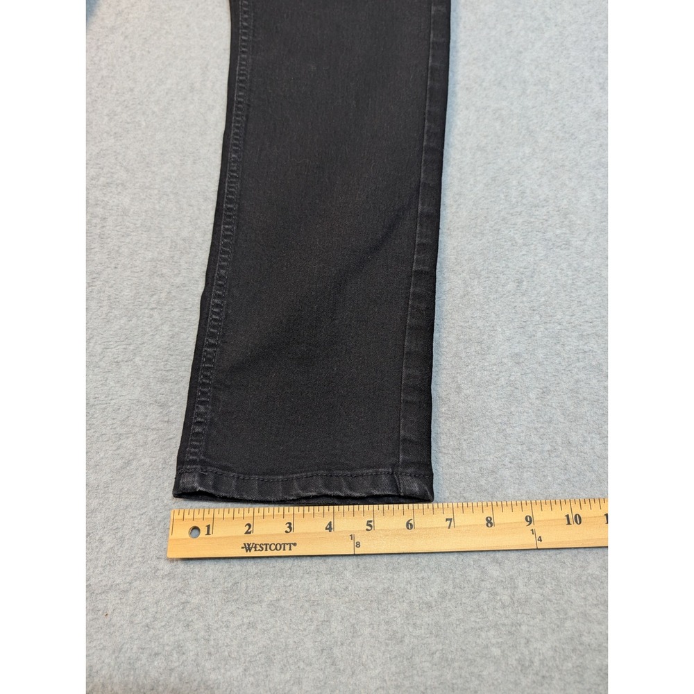 Beverly Hills Polo Club Mens Black Slim Straight Jeans 34x30 Stretch Denim - Picture 9 of 12
